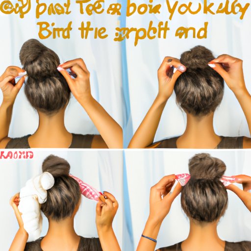 How to Achieve the Perfect Topknot Using a Hair Wrap