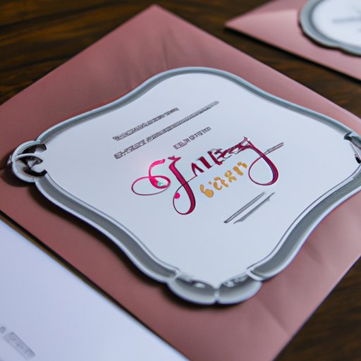 Incorporating Special Touches into Your Invitation