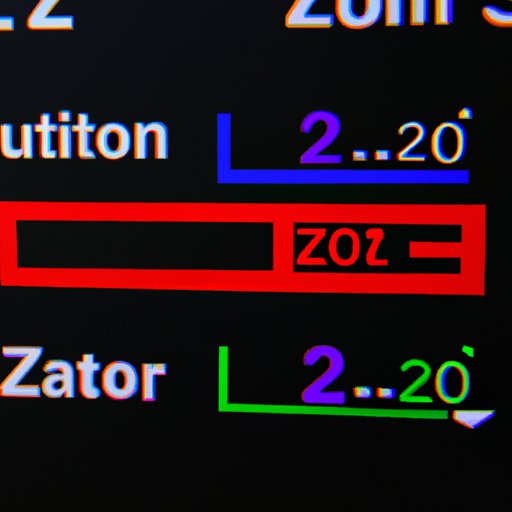 Adjust the Zoom Level in Settings
