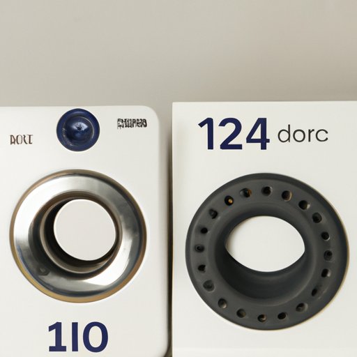 Comparing the Widths of Different Washers and Dryers
