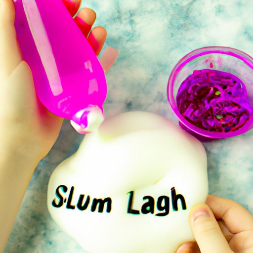 An Easy Recipe for Slime Using Shampoo
