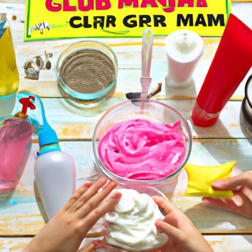 Get Creative! Making Slime with Shaving Cream and Other Ingredients