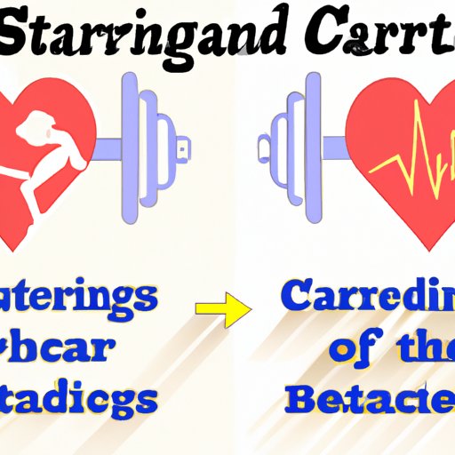 The Health Benefits of Cardio Exercise Vs. Strength Training