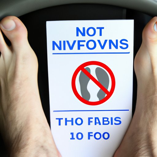 An Overview of the Legality of Driving Without Shoes