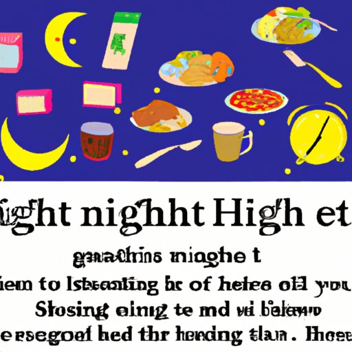 A Comprehensive Look at Eating Right Before Bedtime