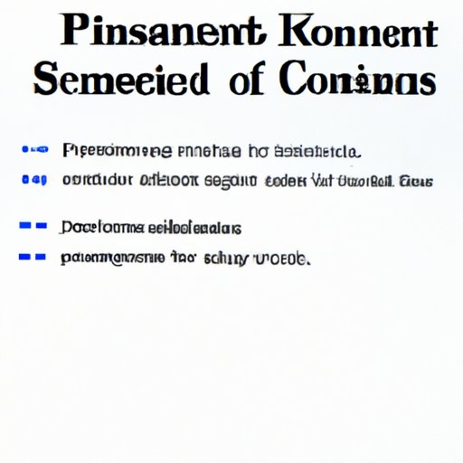 Conclusion: Summary of Key Points