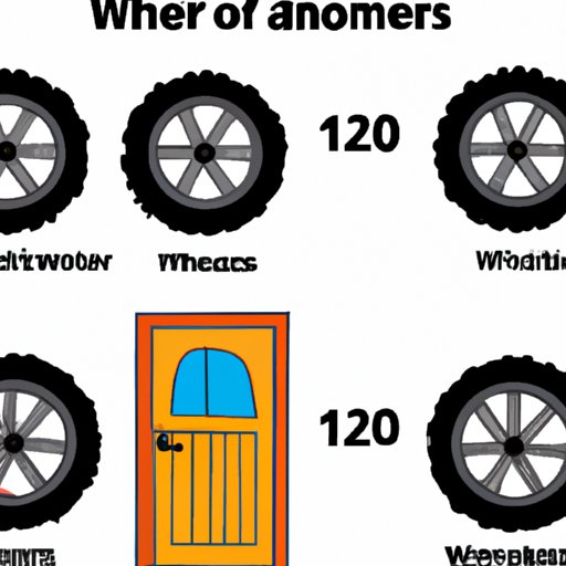 Comparing the Number of Wheels and Doors in the World