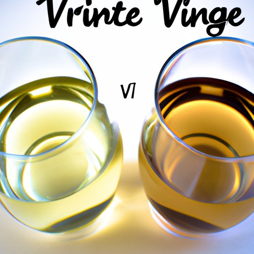 Comparison of White Wine Vinegar and White Cooking Wine 