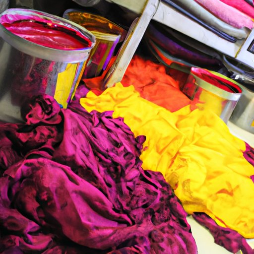 Dyes and Finishes Used in Clothing Manufacturing