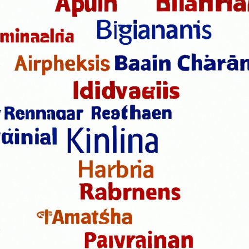 Investigating the Cultural and Religious Significance of the Most Common Names