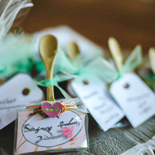 Section 2: Creative Ideas for Unique and Memorable Wedding Favours