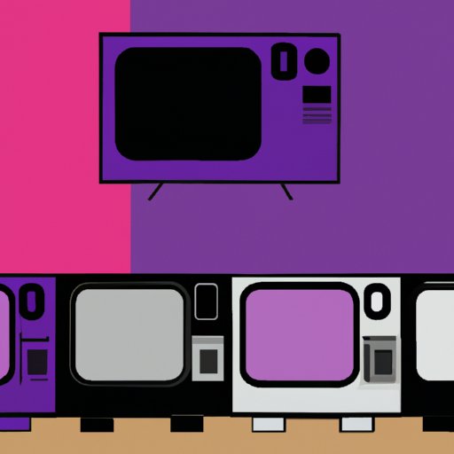 How the Use of a Purple TV Evolved Over Time