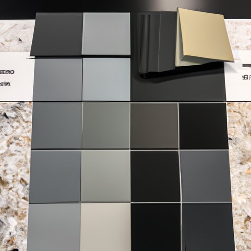 Picking the Right Shade of Grey for Your Kitchen Cabinets and Black Appliances