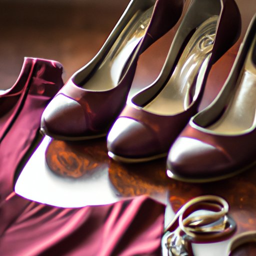 Tips for Matching Shoes to Burgundy Dresses