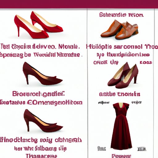 A Guide to Choosing Complementary Shoes for Your Burgundy Dress