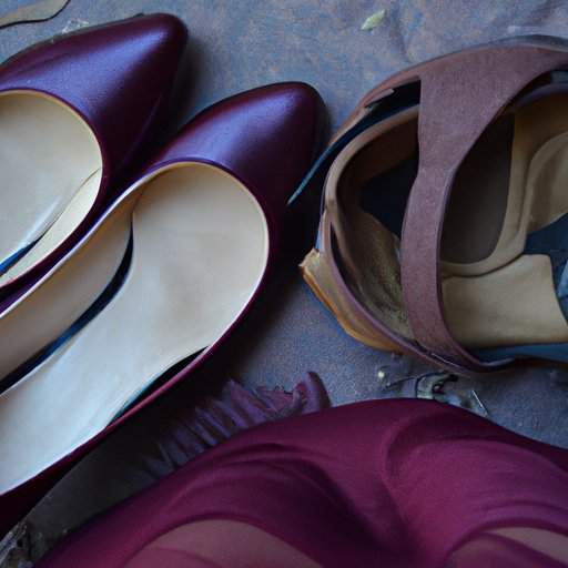 The Best Colors of Shoes to Wear with a Burgundy Dress