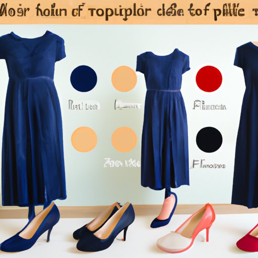 How to Pick the Perfect Shoe Color for Your Navy Blue Dress