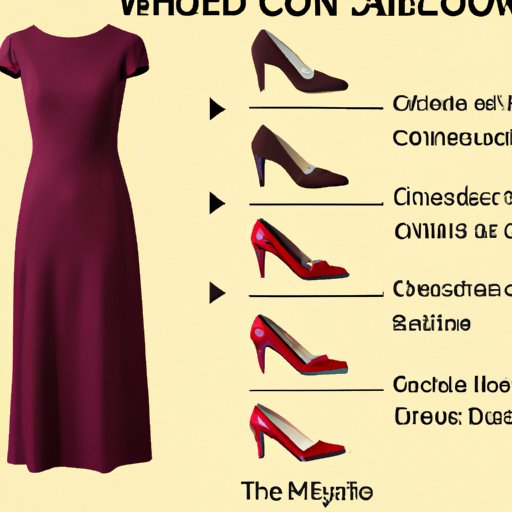 A Guide to Selecting Shoes That Enhance Your Burgundy Dress