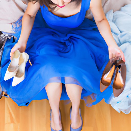 What Type of Shoes to Choose for a Blue Dress