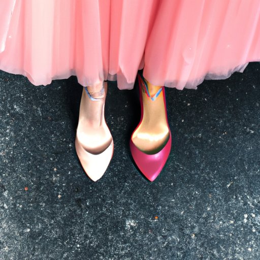 The Best Shoe Colors to Pair With a Pink Dress
