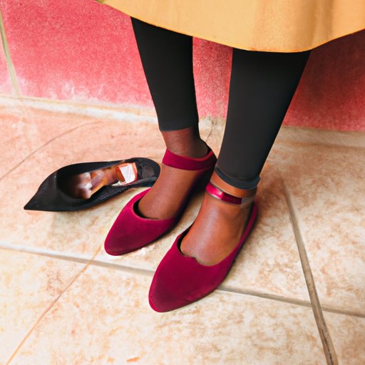 Brighten Up Your Burgundy Dress with These Footwear Picks