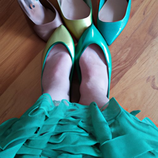 What Color Shoes to Wear with a Green Dress