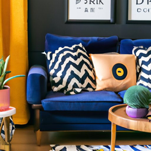 Bold and Beautiful: 4 Ways to Use Color with a Black Sofa