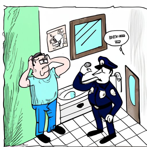 A Peek Into a Moment of Conflict: What the Policeman Told the Burglar in the Bathroom
