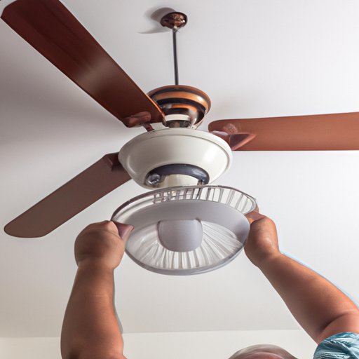 Setting Up a Ceiling Fan to Cool During the Summer