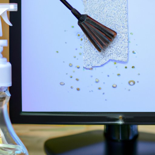 Cleaning Your TV Screen with Distilled Water and Isopropyl Alcohol