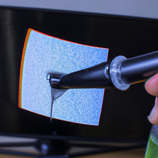 The Best Way to Clean a TV Screen with a Glass Cleaner