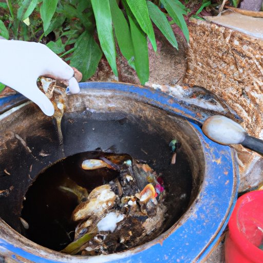 Create Compost with Used Cooking Oil