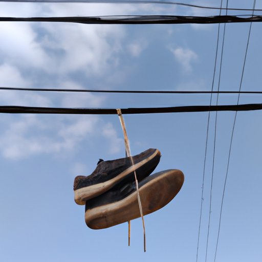 Investigating the Causes of Shoes Tied to Power Lines