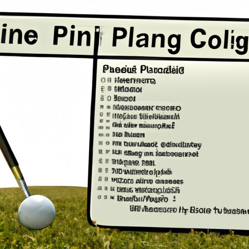 Exploring the Meaning of PNC in Golf
