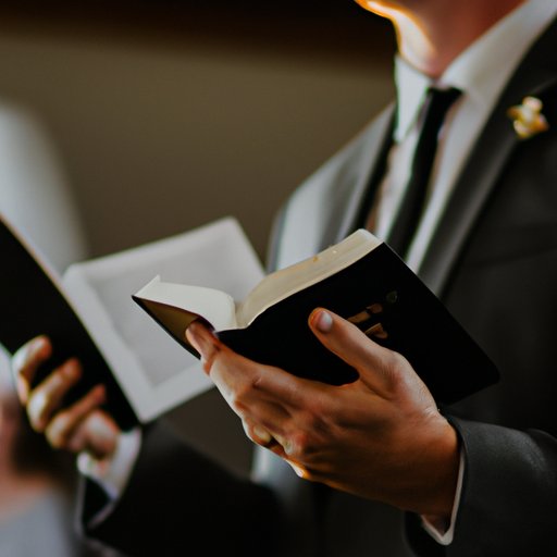 Unpacking the Biblical Significance of What a Pastor Says During a Wedding Ceremony