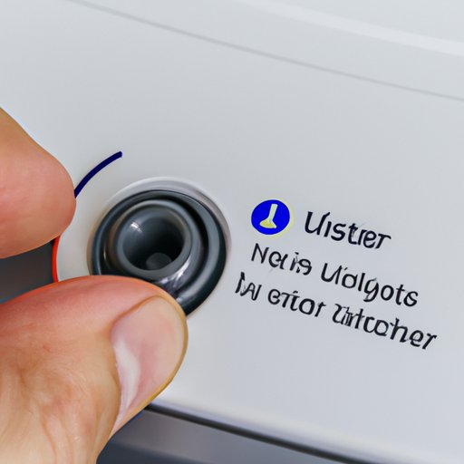 Preventing a UE Error on a Washer