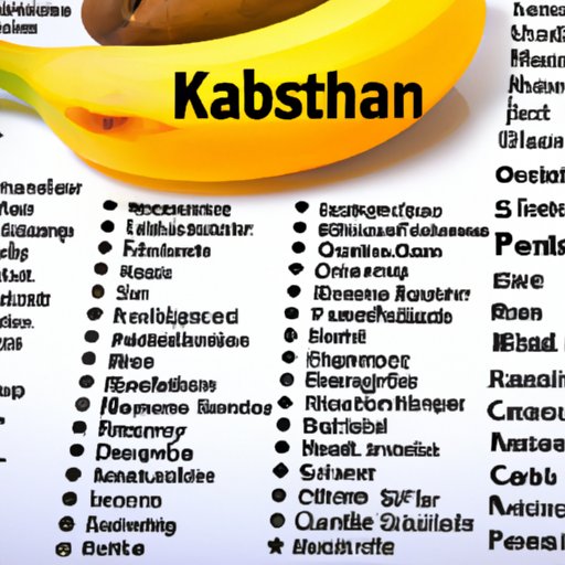 A Comprehensive List of Foods High in Potassium