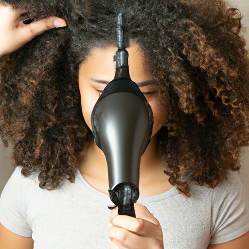How to Style Curly Hair with a Hair Dryer and Diffuser