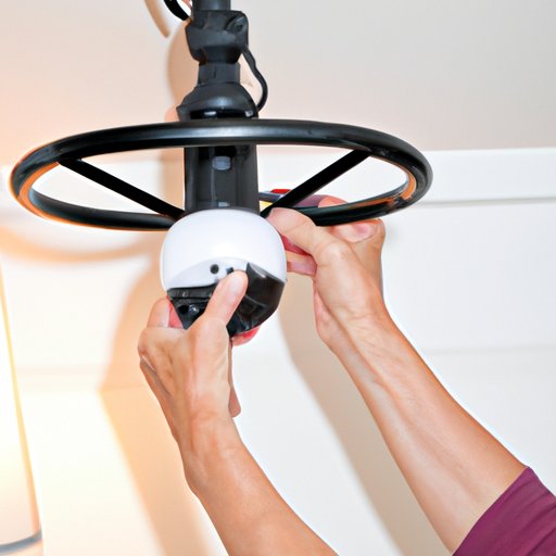 How to Install a Spider Lamp Shade