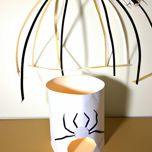 DIY: Making a Spider Lamp Shade