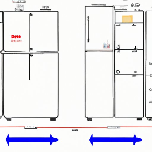 Comparing Standard and Counter Depth Refrigerator Sizes