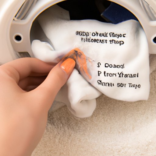 How to Identify and Dispose of Dryer Lint