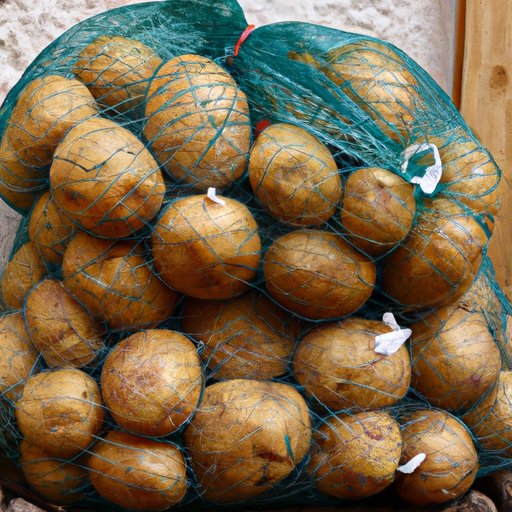 Using Paper or Mesh Bags to Store Potatoes
