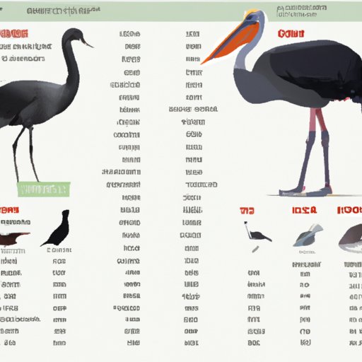 Comparison of the Biggest Bird Species