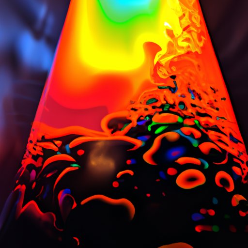 Taking a Closer Look at the Liquid Inside a Lava Lamp
