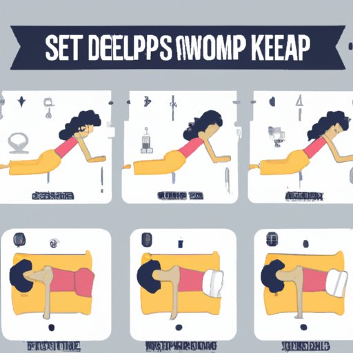 Infographics Showing Sleep Positions and Comfort Levels