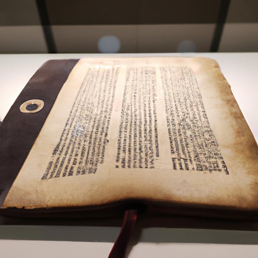 The Cultural Significance of the Oldest Book in the World