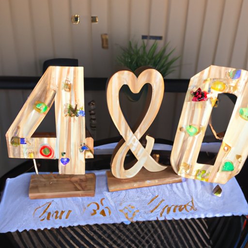 DIY Projects for 40th Wedding Anniversary Gifts