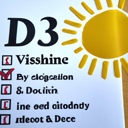 Overview of Vitamin D3 and Its Benefits