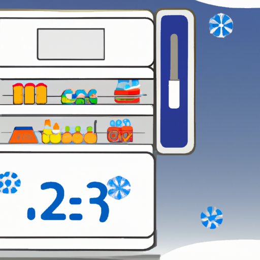The Optimal Temperature for Refrigerator Storage